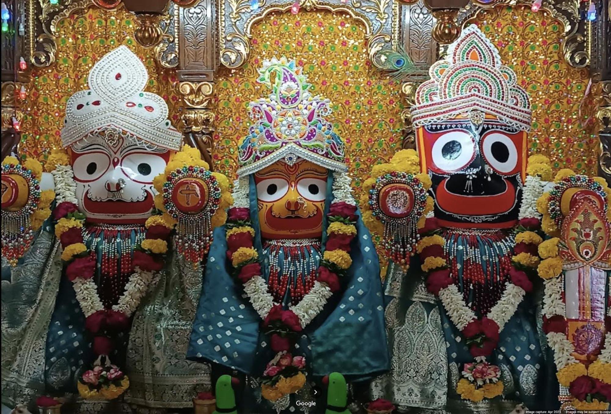 Отель Iskcon Shri Jagannath Bhakt Niwas Пандхарпур Экстерьер фото